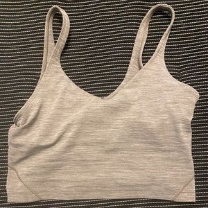 Lululemon gray Align tank size 10!